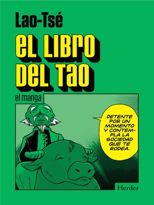 cover image of El libro del Tao